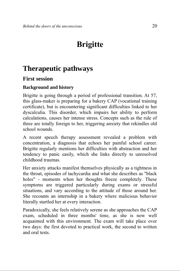 Extract from the book Behind the doors of the unconscious (part 1)