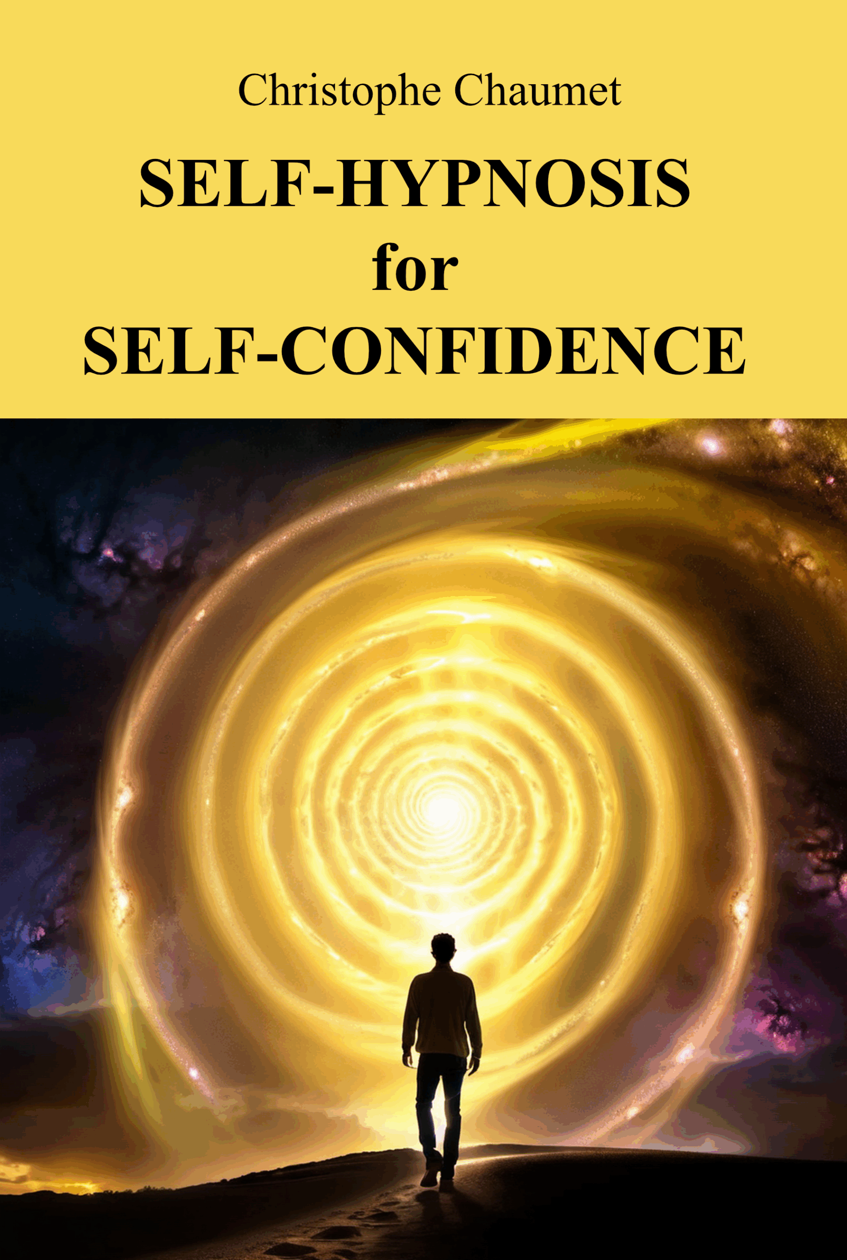 The cover of the book "Self-hypnosis for Self-Confidence"