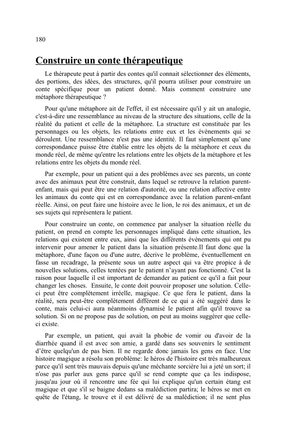 Un extrait du livre Hypnothérapie (3e page)
